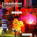 Solar Spot Lights Outdoor Color Changing, [7 Mode/6 Pack] Christmas Landscape Spotlights, Solar Lights Outdoor Waterproof, Solar Led Powered Flood Light for Outside Pathway Yard Garden Walkway by CozyNest Decor