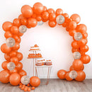 JOYIN 150 Pcs Orange Balloons, Different Sizes 18 12 10 5 Inch Orange Latex Balloon Arch Kit with Instruction for Birthday Party Graduation Wedding Holiday Decoration by TinyTreasures Baby Boutique