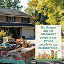 Funny Neighbor Garden Flag Mr Rogers Did Not Adequately Prepare Me for The People In My Neighborhood Small Double Sided Burlap art Stained Glass Style Garden Flags 12 x 18 Inch for Outside by GreenHaven Gardens