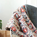 UKELER Floral Sherpa Bed Blanket King Size 90'' x 108'', Native American Cozy Warm Blanket for Bed/Couch/Sofa, Great Gift for Women's Day,Mother's Day,Father's Day,Thanksgiving,Christmas,Birthday by CozyNest Decor