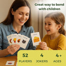 TGC Snap Cards 3-in-1 Summer Card Game Set for Kids – 3 Decks, Educational Memory Match & Creativity, 52 Durable Playing Cards for Ages 4 & Up, Fun Family Game Night, Travel-Friendly, Screen-Free Play by TinyTreasures Baby Boutique