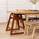 ECR4Kids ASATT Highchair, Toddler Chair, Dark Walnut by TinyTreasures Baby Boutique