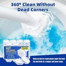 KOKL 60pcs Disposable Toilet Brush, Disposable Toilet Bowl Cleaners for Bathroom Cleaning, Compatible with Most Toilet Brushes by CozyNest Decor