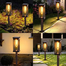 Amzxart 8 Pack Solar Pathway Lights Outdoor,Bright Solar Outdoor Lights Waterproof,Auto-on/Off Pathway Light Solar Powered for Lawn Yard Patio Garden Decoration by GreenHaven Gardens