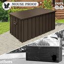 Domi 120-Gallon Outdoor Storage Box – Waterproof, Lockable Storage Cabinet for Patio Furniture, Garden Tools & Pool Supplies – Large Metal Storage for Cushions, Toys & More by GreenHaven Gardens