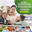 QUOKKA Puzzles for Kids Ages 4-6 – 4 x 48 Pieces Jigsaw Puzzles for Toddlers 2-4 – Children's Game Ages 3-5 for Learning Farm Animals – Educational Preschool Toy for Boys and Girls 4-8 Years Old by TinyTreasures Baby Boutique