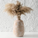 Ceramic Rustic Flower Vase, 12.4" Large Farmhouse Vases Home Decor Pottery Neutral Decorative Vase Pampas for Table Entryway Bookshelf Living Room Kitchen Bedroom by CozyNest Decor