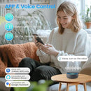 Robot Vacuum and Mop Combo, Self-Emptying, 60-Day Capacity, Schedule, 180mins Runtime, Home Mapping, Wi-Fi/App/Alexa/Remote, Robotic Vacuum Cleaner for Pet, Hard Floors, Carpet by CozyNest Decor