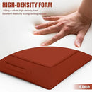 Patio Chair Cushions 24 X 24 X 5 Inch Waterproof Outdoor Seat Cushions for Patio Furniture, Outdoor Sofa Couch Pads with Ties & Handle, Set of 2, Terra Red by GreenHaven Gardens