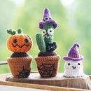 Wizardi Amigurumi DIY Crochet Kit - Halloween Plants with Ghost F07N8-M226 by TinyTreasures Baby Boutique