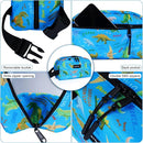 Blue Planet Dinosaur Freezable Cooler Bag - Mini Insulated Lunch Bag for Kids/Adults, Fit for Yogurt, Suit for 3+ by TinyTreasures Baby Boutique