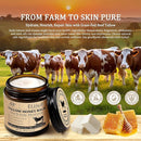 Whipped Tallow Cream for Face & Body - 100% Grass-Fed Beef Tallow, Natural Honey & Beeswax Moisturizer, Deep Hydration & Nourishment, Oil-Free & Unscented, Fast Absorbing by TinyTreasures Baby Boutique