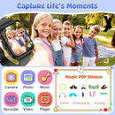 Smart Watch for Kids, 1.85" Fitness Tracker Pedometer Watch, Health, Sleep Monitor, Puzzle Games, Alarm Clock, Camera, Music Player, Torchlight, Activity, Gift Toys for 4 - 13 Years Old Boys and Girls by TinyTreasures Baby Boutique