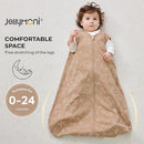 JELLYMONI Baby Sleep Sack 18-24 Months 0.5 Tog Wearable Blanket for Baby, 100% Cotton 3 Pack Infant Toddler Sleeping Sack Lightweight Soft 2-Way Zipper Sleepsack by TinyTreasures Baby Boutique