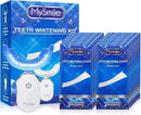 MySmile Teeth Whitening Strips Kit 14 Treatments with 28 LED Light - 10 Min Non-Sensitive Fast Whitening Teeth Enamel Safe Teeth Whitener - Helps to Remove Deep Stains by CozyNest Decor