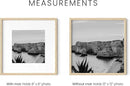 HAUS AND HUES Solid Oak Wood 12”x12” Picture Frames Matted to 8”x8” Set of 4-12x12 Standard Square Picture Frames, 12x12 Photo Gallery Wall Frame Set, 12x12 Frames with Mat (Beige Oak Frames) by CozyNest Decor