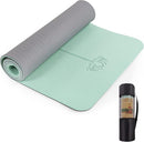 UMINEUX Yoga Mat Extra Thick 1/3'' & 2/5" Non Slip Yoga Mats for Women Eco Friendly TPE Fitness Exercise Mat with Carrying Sling & Storage Bag by TinyTreasures Baby Boutique