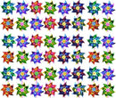 50pcs Plastic Rainbow Pinwheel,Windmill Party Pinwheels DIY Pinwheels Set for Kids Toy Garden Lawn Party Decor (50) by GreenHaven Gardens