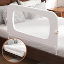 Bed Rail for Toddlers, Baby Bed Rail Guard for Kids, Toddler Bed Rails with Reinforced Anchor Fit, Height Adjustable & Foldable Bed Rail Guard for Twin, Full, Queen & King Beds (White, 32IN) by TinyTreasures Baby Boutique