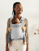 BabyBjörn Baby Carrier Harmony, Silver, 3D Mesh | 3-in-1 Ergonomic Baby Carrier; Newborn, Facing-In, Outward-Facing, and Back Carrying Positions Supported (7-40 lbs), Newborn to Toddler by TinyTreasures Baby Boutique