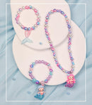 DUDUCOFU 900Pcs Mermaid Bracelet Making Kit for Girls Kids Charm DIY Beads for Jewelry Making, Friendship Bracelet Kit with Ocean Pearl Shell Butterfly Beads for Bracelet Necklace Making by TinyTreasures Baby Boutique