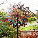 Wind Spinners for Outdoor Yard Decor, 360 Degrees Swivel Large Outdoor Metal Wind Spinner, 76" Wind Sculptures Garden Decor for Patio Lawn Yard by GreenHaven Gardens