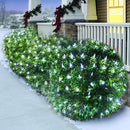 LED Christmas Net Lights for Bushes Outdoor,100 LED 5ftx5ft Waterproof 8 Modes Connectable Mesh Lights for Bushes,Garden,Yard,Trunk,Outdoor Christmas Decorations by GreenHaven Gardens