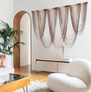 IOWER Macrame Wall Hanging Pink Dip-Dyed Large Macrame Wall Decor For Living Room Boho Fiber Art 57" W x 41" L by CozyNest Decor