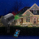 Christmas Projector Lights Outdoor, Motion Laser Star Shower, Bliss Lights with Remote Control, Waterproof, Firefly Decor for Tree Yard Garden Home, Red Green Holiday Party Landscape Decoration (RG) by GreenHaven Gardens