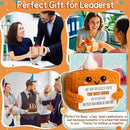 Crochet Pumpkin Pie Gift Idea for Boss – Funny Handmade Appreciation Plush with card “Best Boss” – Farewell Gifts for Women Men, Office Desk Decor, Mini Thank You Token for Manager, Supervisor, Leader by CozyNest Decor