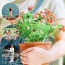 Glass Bird Shaped Plant Watering Ball Glass Automatic Watering Ball Flower Pot Insertion Spike Drip Irrigation Device Watering Ball Irrigation System Plant Enthusiast Gift (Green) by GreenHaven Gardens