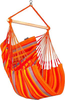 LA SIESTA® - Medium Basic Domingo Hammock Chair & TreeMount - Weather & Tear Resistant Hanging Chair w/Suspension Kit for Trees Beams & Posts - Bedroom Patio Outdoor Indoor Hammock Chair - Toucan by GreenHaven Gardens