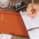 2025-2026 Appointment Book & Planner - Jul 2025 - Jun 2026, Daily Hourly Planner, 5.75" X 8.25", 60-Minute Interval, Faux Soft Leather Cover, Premium Paper, Academic Calendar with Pen Loop, Inner Pocket by TinyTreasures Baby Boutique