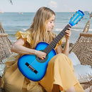 VEVOR Acoustic Guitar, Classical Guitar Starter Kit for Beginners, with Nylon Strings, Basswood Guitar, for Kids Adults Girls Boys Students by TinyTreasures Baby Boutique