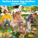 40 Pcs Easter Sticky Hands for Kids, Plastic Easter Eggs Fillers Basket Stuffers for Toddler Boys Girls Easter Eggs Hunt Games Party Favors Supplies Classroom Prizes Goodie Bag Fidget Sensory Toy Bulk by TinyTreasures Baby Boutique