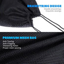 Pond Filter Box, Anti-Clogging Pond Filters for Outdoor Ponds Nylon Media Mesh Water Pump Cover Barrier Bag with Drawstring, Pond Pump Filter Bag (7 Inch) by GreenHaven Gardens