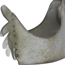 Deco 79 Metal Rooster Indoor Outdoor Planter Large Planter Pot, Planter 12" x 8" x 16", Gray by GreenHaven Gardens