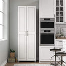 SystemBuild Evolution Kendall 24" Utility Storage Cabinet - White by CozyNest Decor