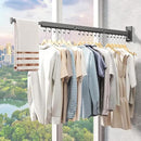 Laundry Drying Rack,Drying & Clothes Rack,Wall Mounted,Retractable & Collapsible, Grey by CozyNest Decor