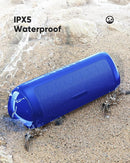 Bluetooth Speaker with HD Sound, Portable Wireless, IPX5 Waterproof, Up to 20H Playtime, TWS Pairing, BT5.3, for Home/Party/Outdoor/Beach, Stocking Stuffers, White Elephant Gifts for Adults (Blue) by TinyTreasures Baby Boutique
