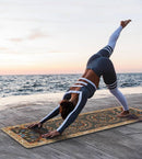 Non Slip Yoga Mat TPE Workout Mat for Men Women, Thick Workout Mat with Carrying Strap, Fitness Mats for Exercise, Yoga, Fitness, Pilates, Floor Workouts (72" x 24" x 6mm) by TinyTreasures Baby Boutique