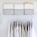 NaturalCozy Storage Cubes 11 Inch Cotton Rope Woven Baskets for Organizing, 3-Pack | Cube Storage Bin | Square Storage Baskets for Shelves Organizer, Classroom, Kids Toy Bins, Closet, Baby Nursery by TinyTreasures Baby Boutique