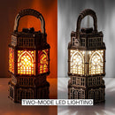 Wood Trick Antique Lantern Luminous LED 3D Wooden Puzzles for Adults and Kids to Build - 2-Mode Lighting - Engineering DIY Project Mechanical 3D Puzzle Model Kits for Adults by TinyTreasures Baby Boutique