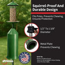 iPrimio 18" Squirrel Baffle – Easy Install Wrap Around Design: Durable Weather-Resistant Bird Feeder Baffle for Poles, Protects Hanging Feeders, No-Tool Setup, 2 Pack by GreenHaven Gardens
