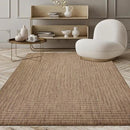 Adiva Rugs Outdoor Indoor Area Rug, Weather Resistant, Easy to Clean, Stain Resistant Floor Mat for Dining Room, Backyard, Deck, Patio (Wooden, 5' x 7') by CozyNest Decor