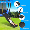 Trampoline Ladder Slide Kit, Trampoline Universal 3 Steps Ladder & Buffer Slide, Universal Trampoline Slide Stairs for 10 12 14 ft and More Frame, Trampoline Accessories Easy to Climb for Kids by TinyTreasures Baby Boutique