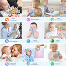 BLOOBLOOMAX Sock rattles for Babies 0-24 Months Baby Animal Foot Finder Educational Toys by TinyTreasures Baby Boutique