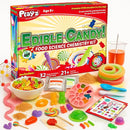 Playz Edible Candy Making Science Kit for Kids Ages 8-12 Years Old - Food Science Chemistry Kid Science Kit with 40 Experiments to Make Your Own Chocolates, Educational Science Kits for Boy & Girls by TinyTreasures Baby Boutique