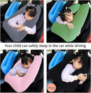 Travel Pillow Car Pillow Kid Car Sleeping The Sleeping Aid for Adults and Kids on Road Trips Sponge Kids Travel Pillow Provides Body and Head Support Sage Green by TinyTreasures Baby Boutique