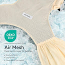 Momcozy Baby Carrier AirMesh - The Perfect Summer Sling for Newborns to Toddler 8-35 lbs - Cooling Fabric Baby Wrap, Lightweight, Ergonomic, and Easy to Wear, Beige by TinyTreasures Baby Boutique